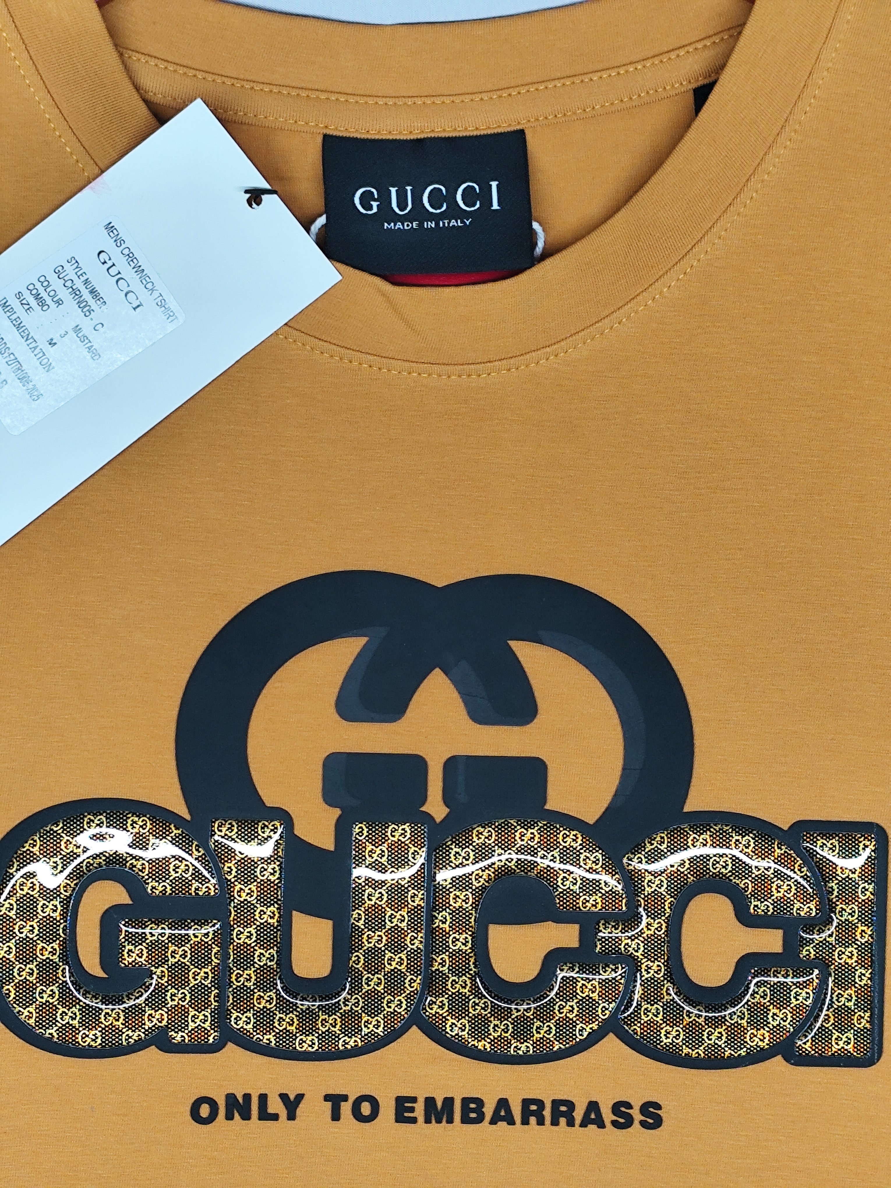 GUCCI-ROUND NECK-ORANGE-1348-