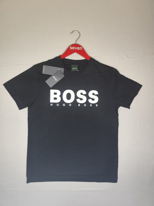 BOSS-ROUND NECK-BLACK-1309-