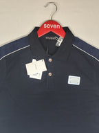 BALMAIN-POLO T SHIRT-NAVY-1169-