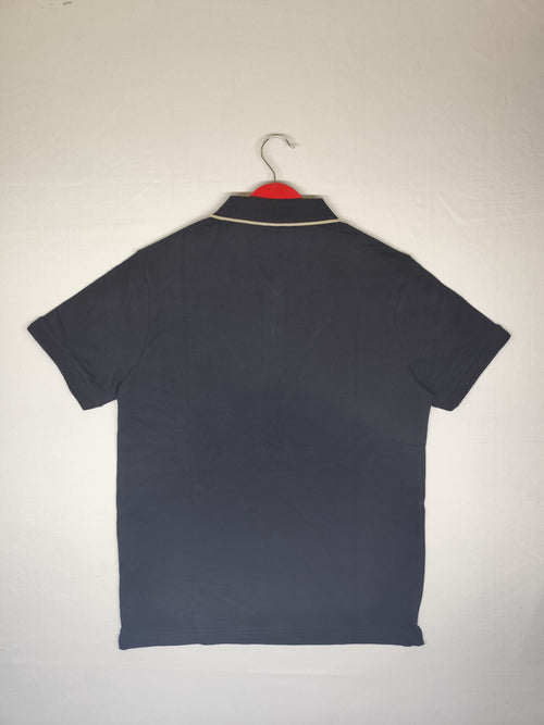 BALMAIN-POLO T SHIRT-BLACK-1188-