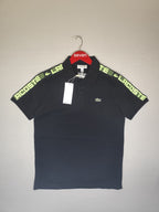 LACOSTE-POLO T SHIRT-BLACK-1134-