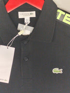 LACOSTE-POLO T SHIRT-BLACK-1134-