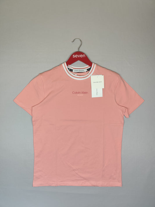 CALVIN KLEIN-ROUND NECK-PINK-1034-