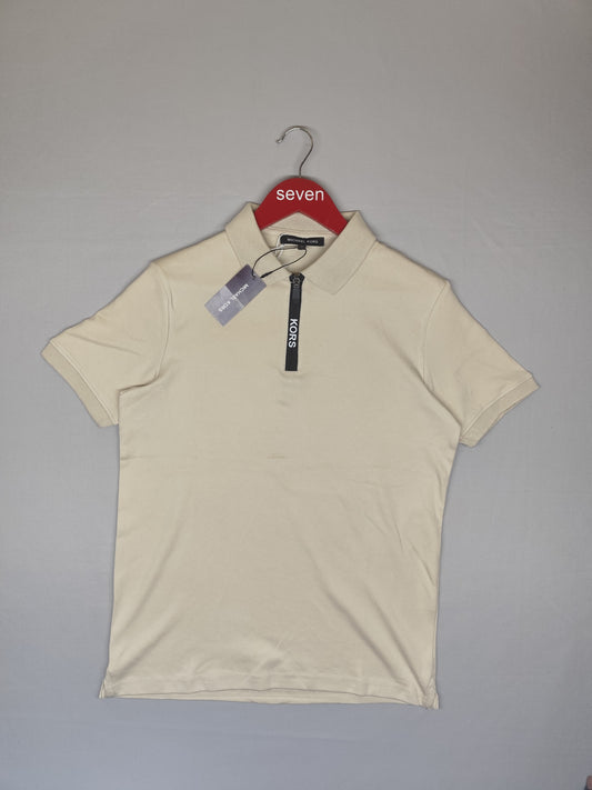 MICHAEL KORS-POLO T SHIRT-BEIGE-1027-