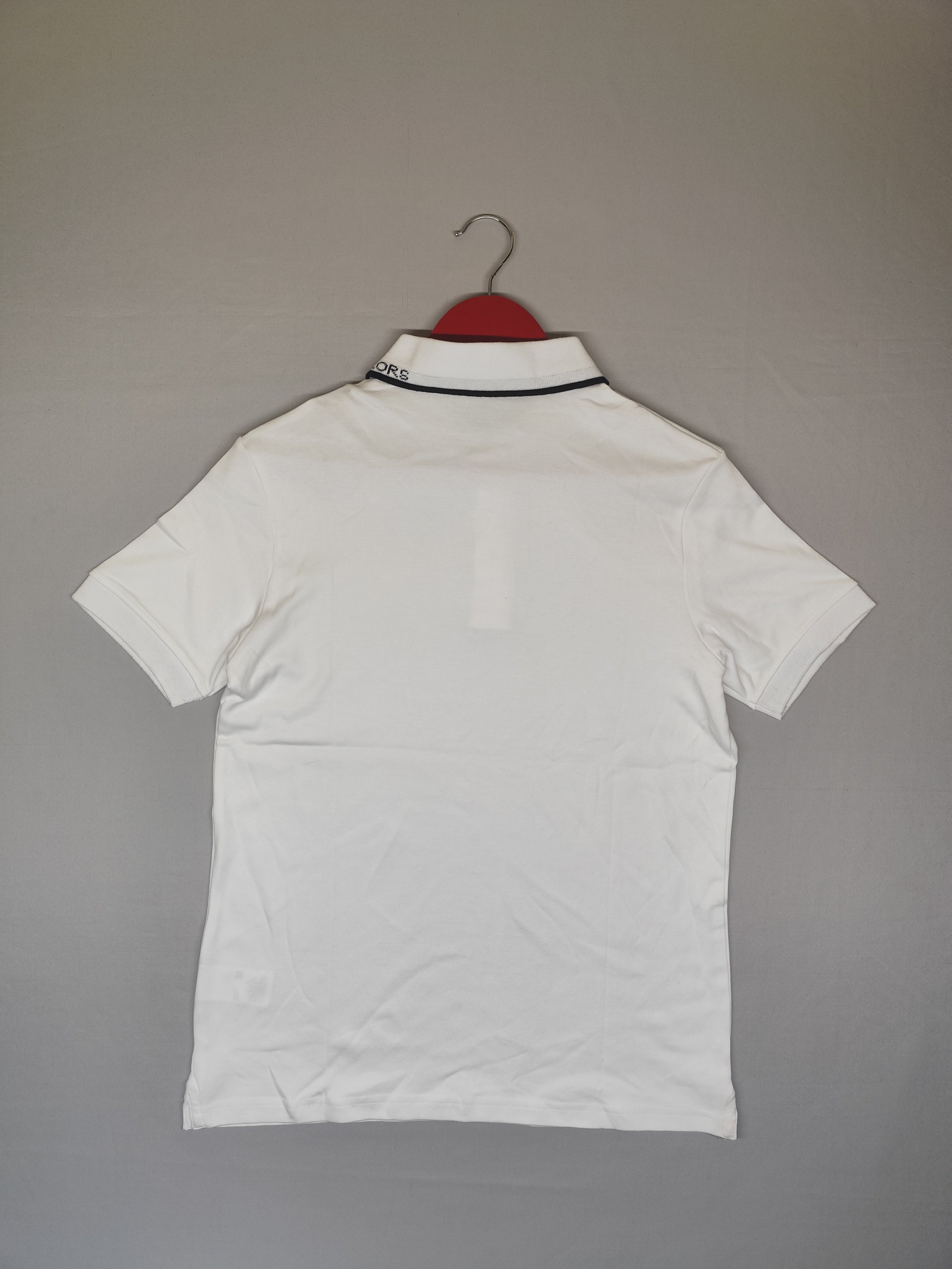 MICHAEL KORS-POLO T SHIRT-WHITE-1004-