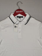 MICHAEL KORS-POLO T SHIRT-WHITE-1004-