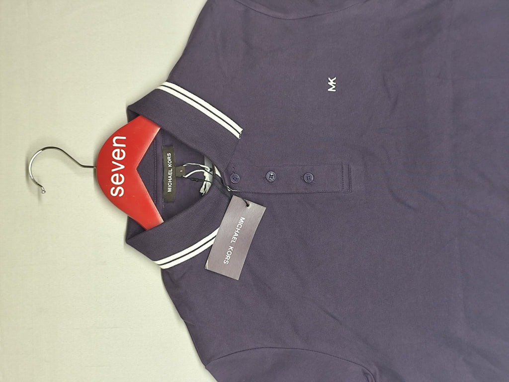 MICHAEL KORS-POLO T SHIRT-PURPLE-1001-