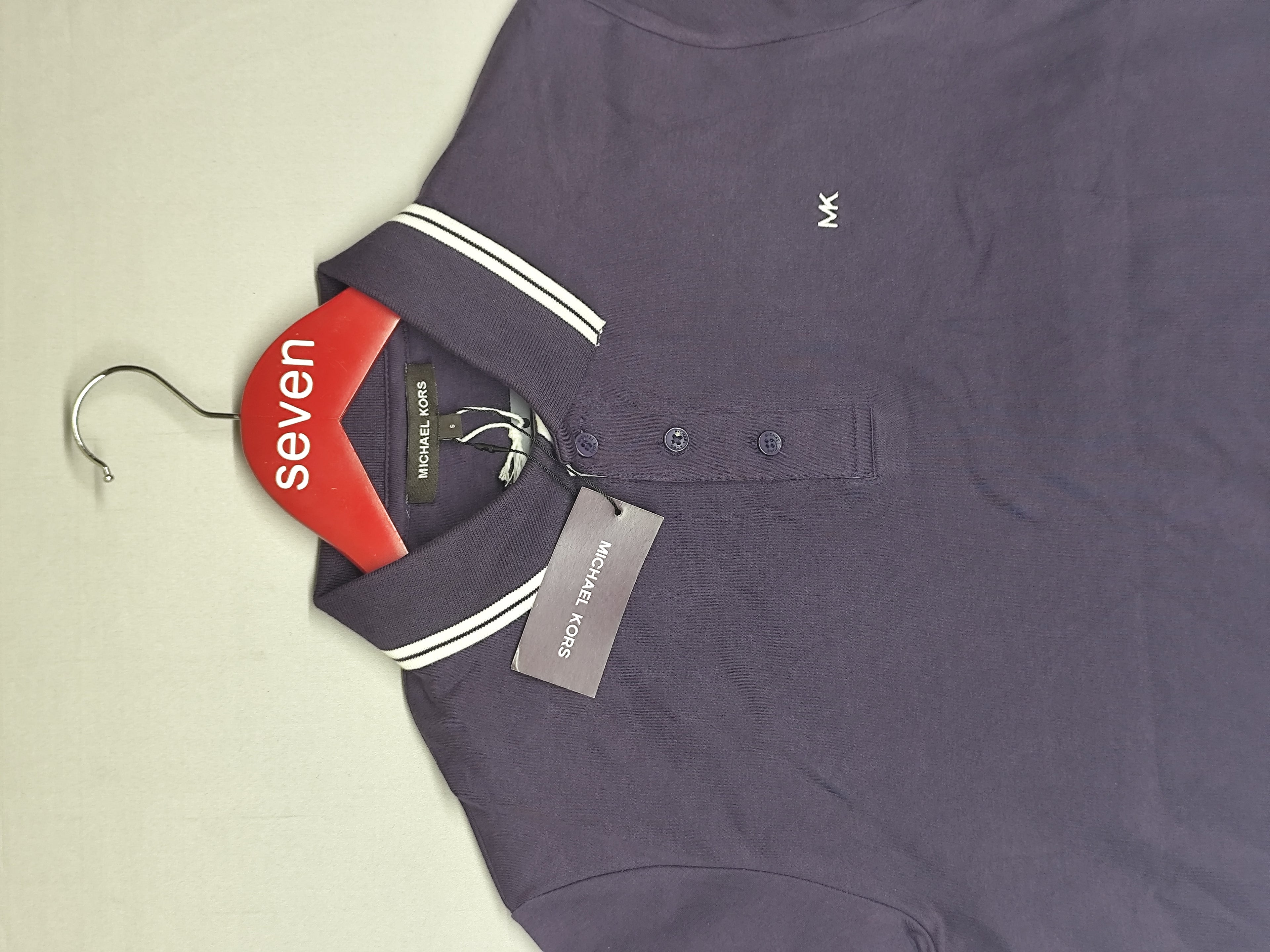 MICHAEL KORS-POLO T SHIRT-PURPLE-1001-