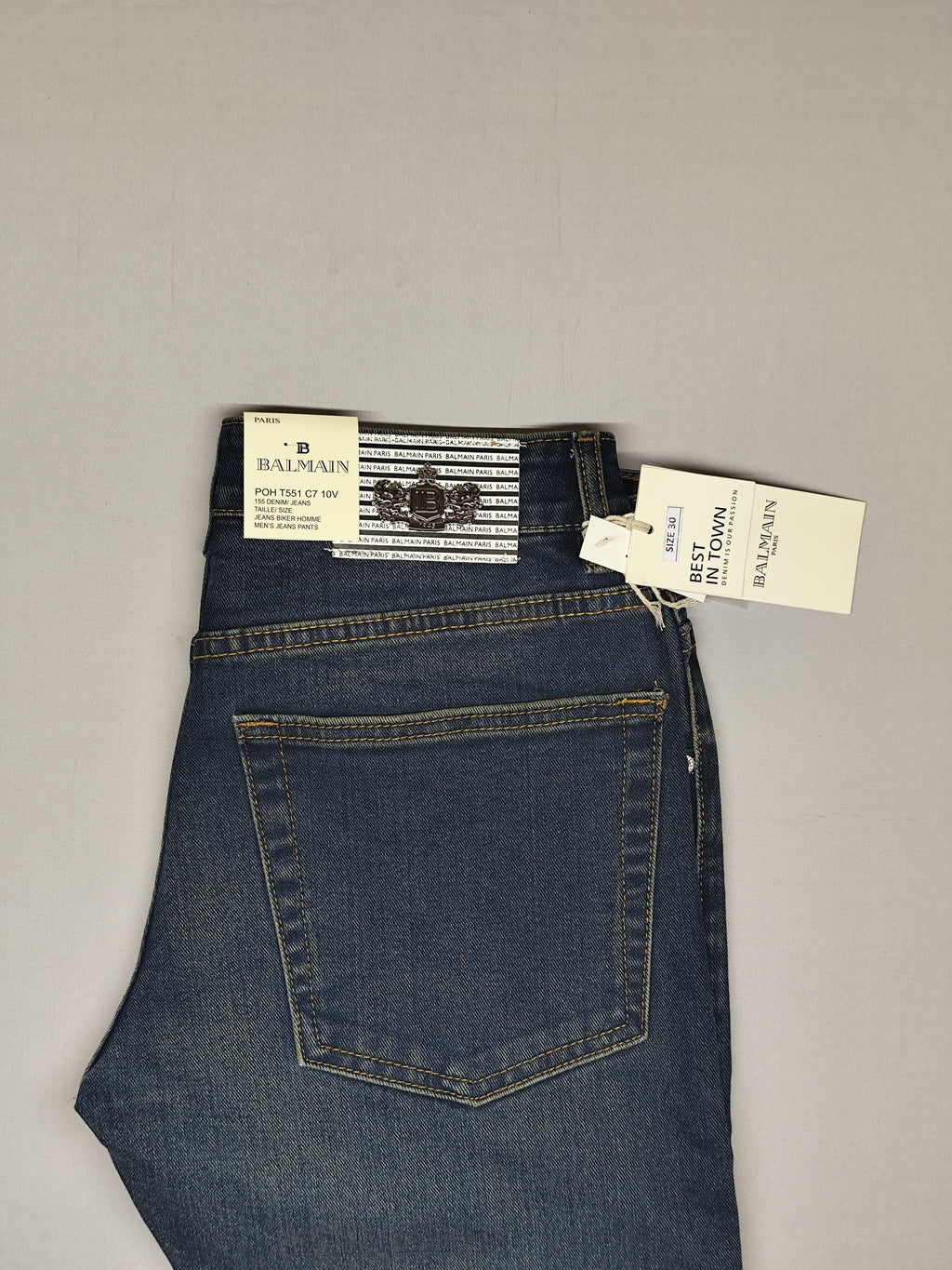 BALMAIN-JEANS-NAVY-2037