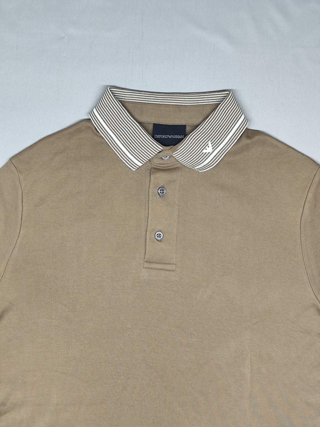 EMPORIO ARMANI-POLO T SHIRT-RUST-1383-
