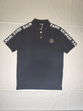BALMAIN-POLO T SHIRT-BLACK-1382-