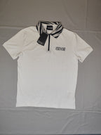 VERSACE-POLO T SHIRT-WHITE-1381-