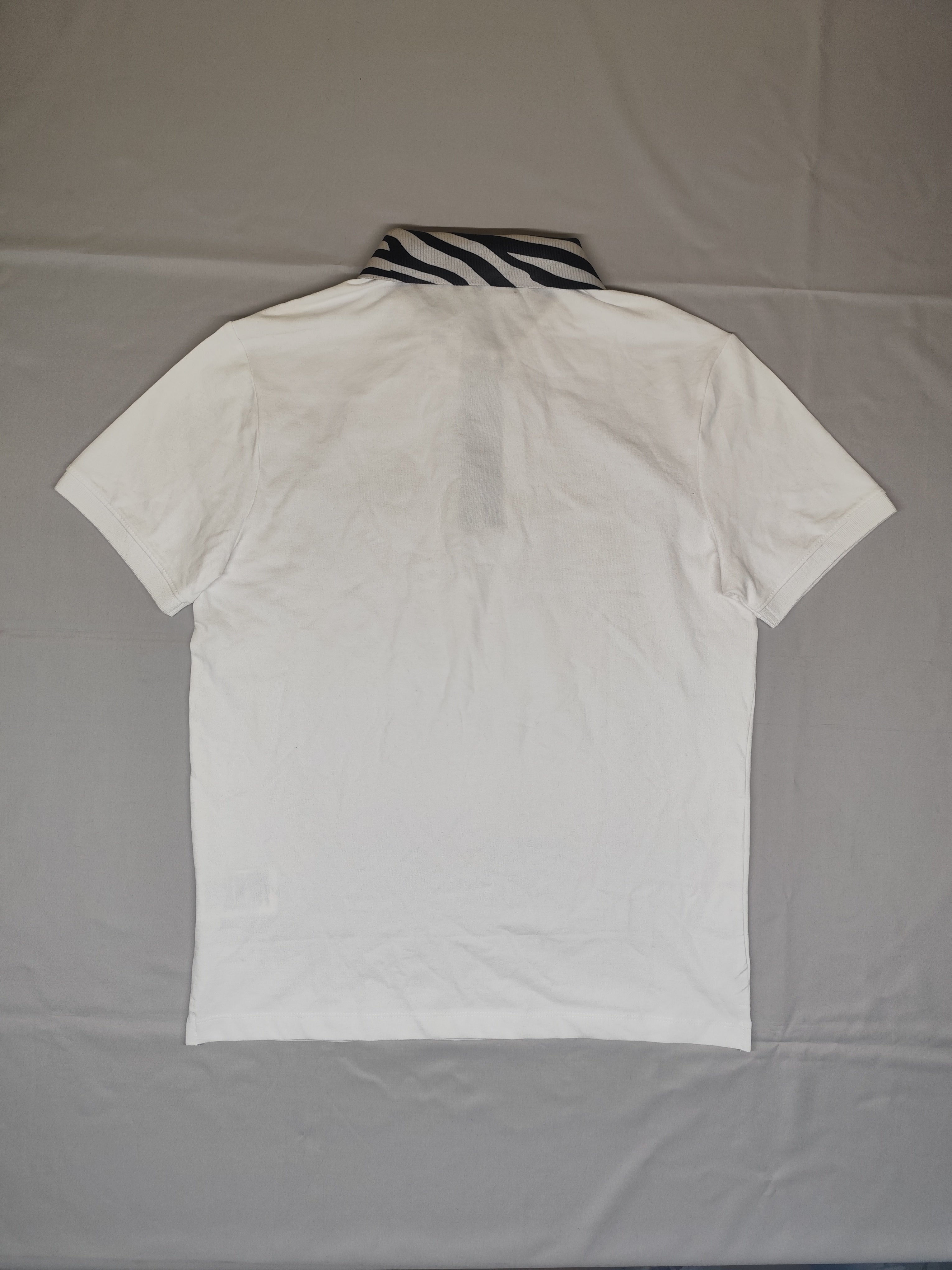 VERSACE-POLO T SHIRT-WHITE-1381-