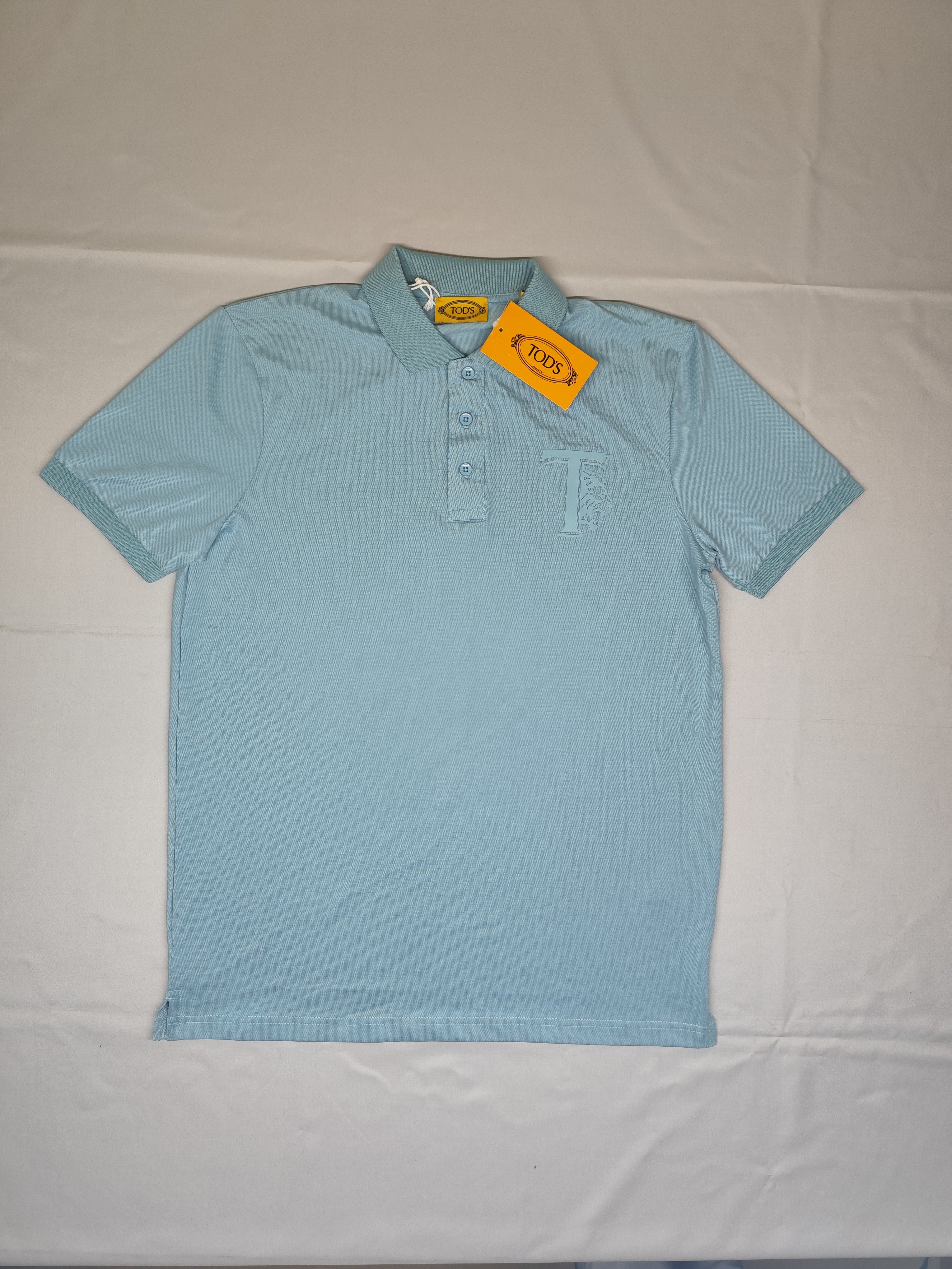 TODS-POLO T SHIRT-BLUE-1379-