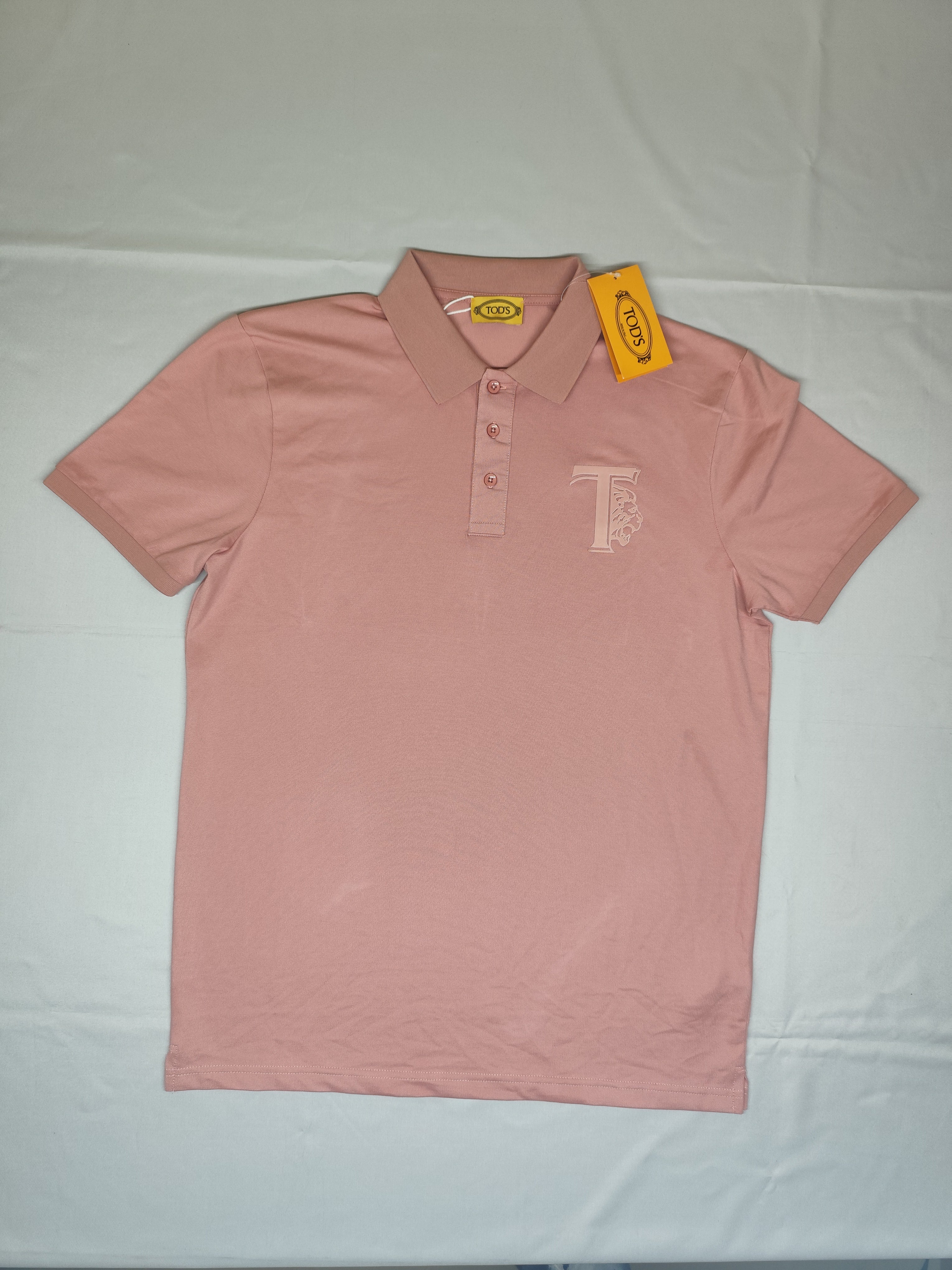 TODS-POLO T SHIRT-PEACH-1378-