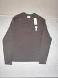 AMI-SWEAT SHIRT-CHARCOAL-1377-
